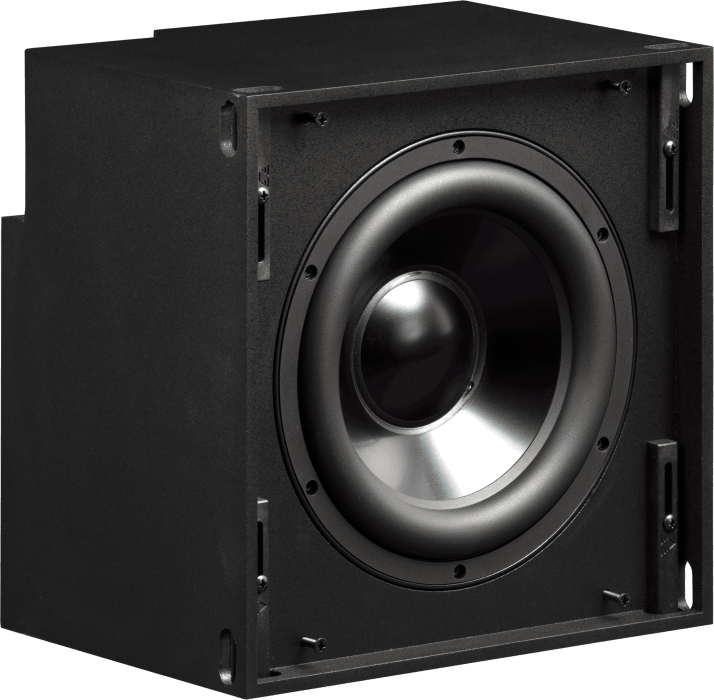 2 InCeiling Mini/8 Subs with RackAmp 700 DSP (two 8-ohm woofer enclosures)