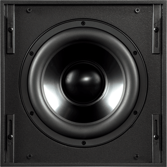 2 InCeiling Mini/8 Subs with RackAmp 700 DSP (two 8-ohm woofer enclosures)