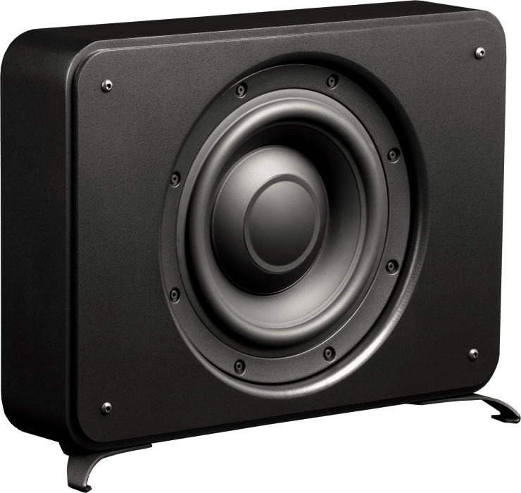 InRoom Bronze SlimSub with RackAmp 300 (4-ohm woofer enclosure painted finish)