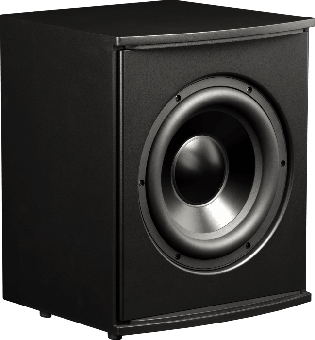 InRoom Bronze Sub with RackAmp 300 (4-ohm woofer enclosure painted finish)