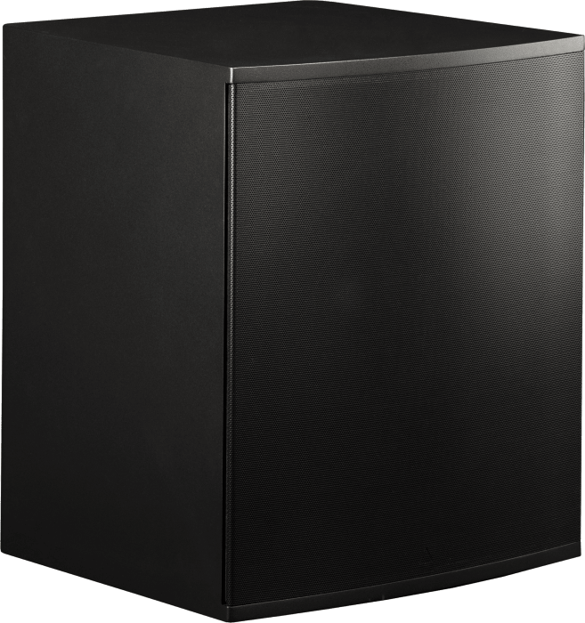 InRoom Gold Sub with RackAmp 700 DSP (4-ohm woofer enclosure painted finish)