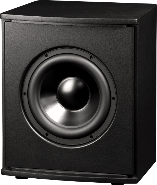 2 InRoom Mini Subs with RackAmp 300 (two 8-ohm woofer enclosures painted finish)