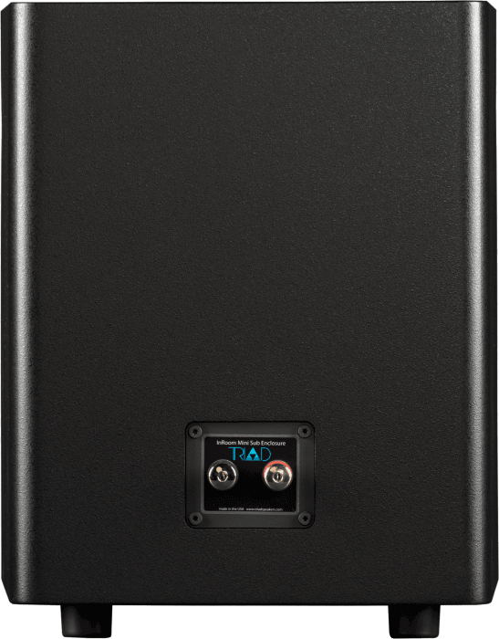 InRoom Mini Sub with RackAmp 700 DSP (8-ohm woofer enclosure painted finish)