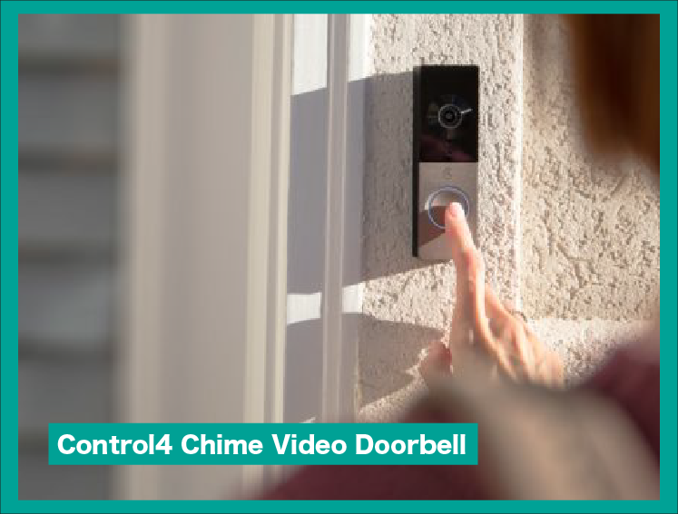 【Control4】Chime Video Doorbell｜Unprecedented Home Security Experience