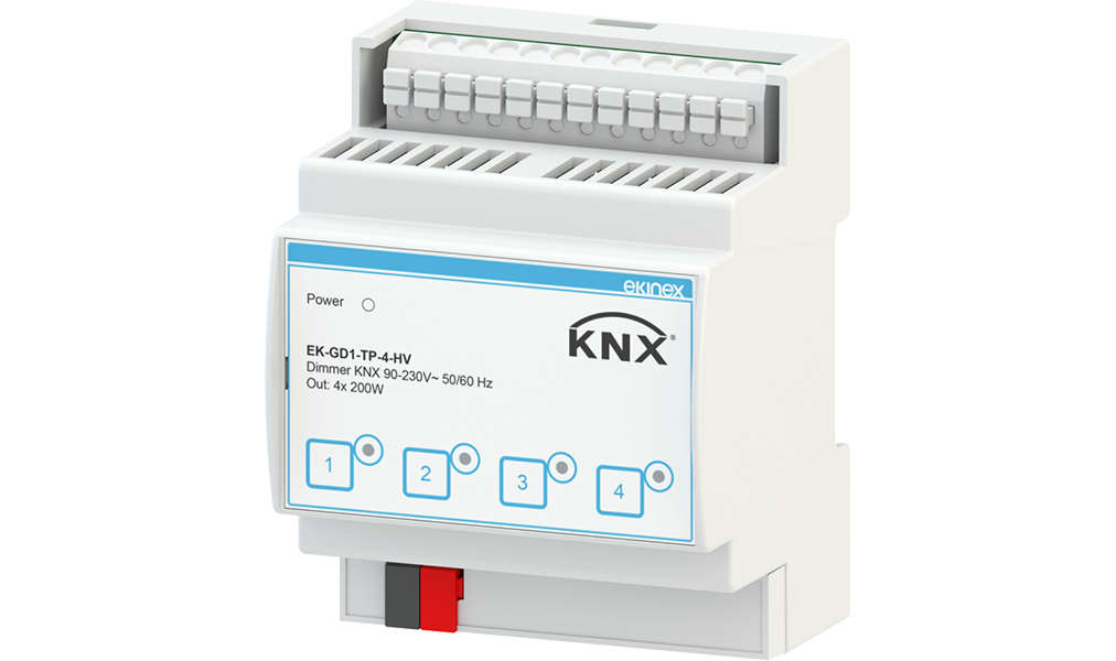 KNX Dimmer 90-230V~50/60Hz 4-channels