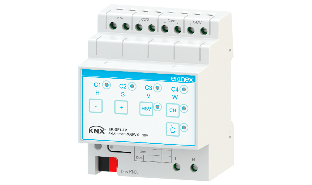 4-fold 0-10 V actuator
