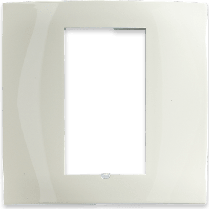 Square Single Faceplate