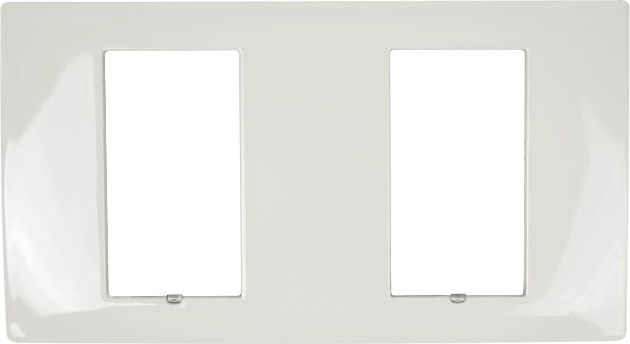 Square Dual Faceplate