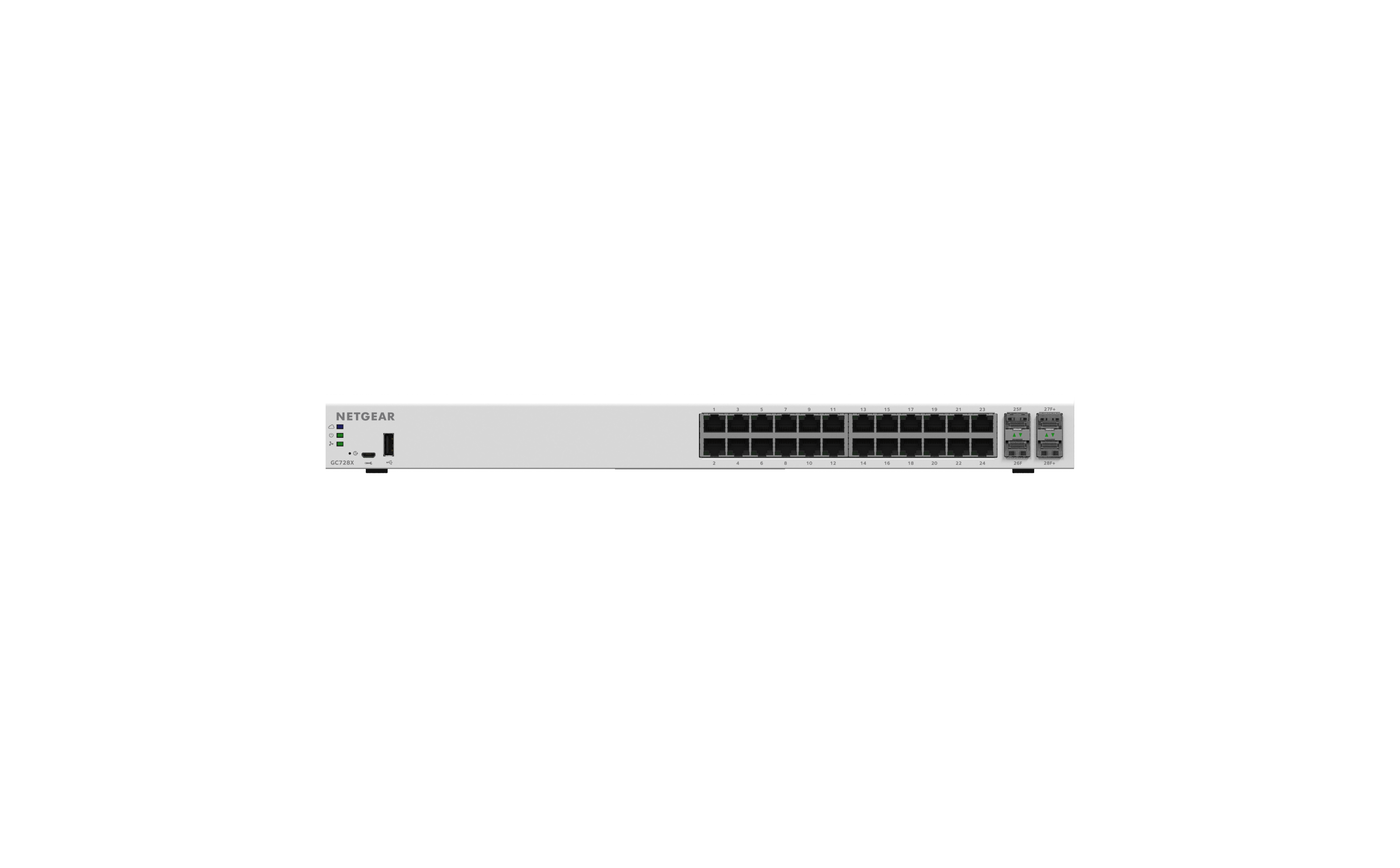 Insight Managed 24-Port Gigabit Smart Cloud Switch with 2 SFP and 2 SFP+ Fiber Ports