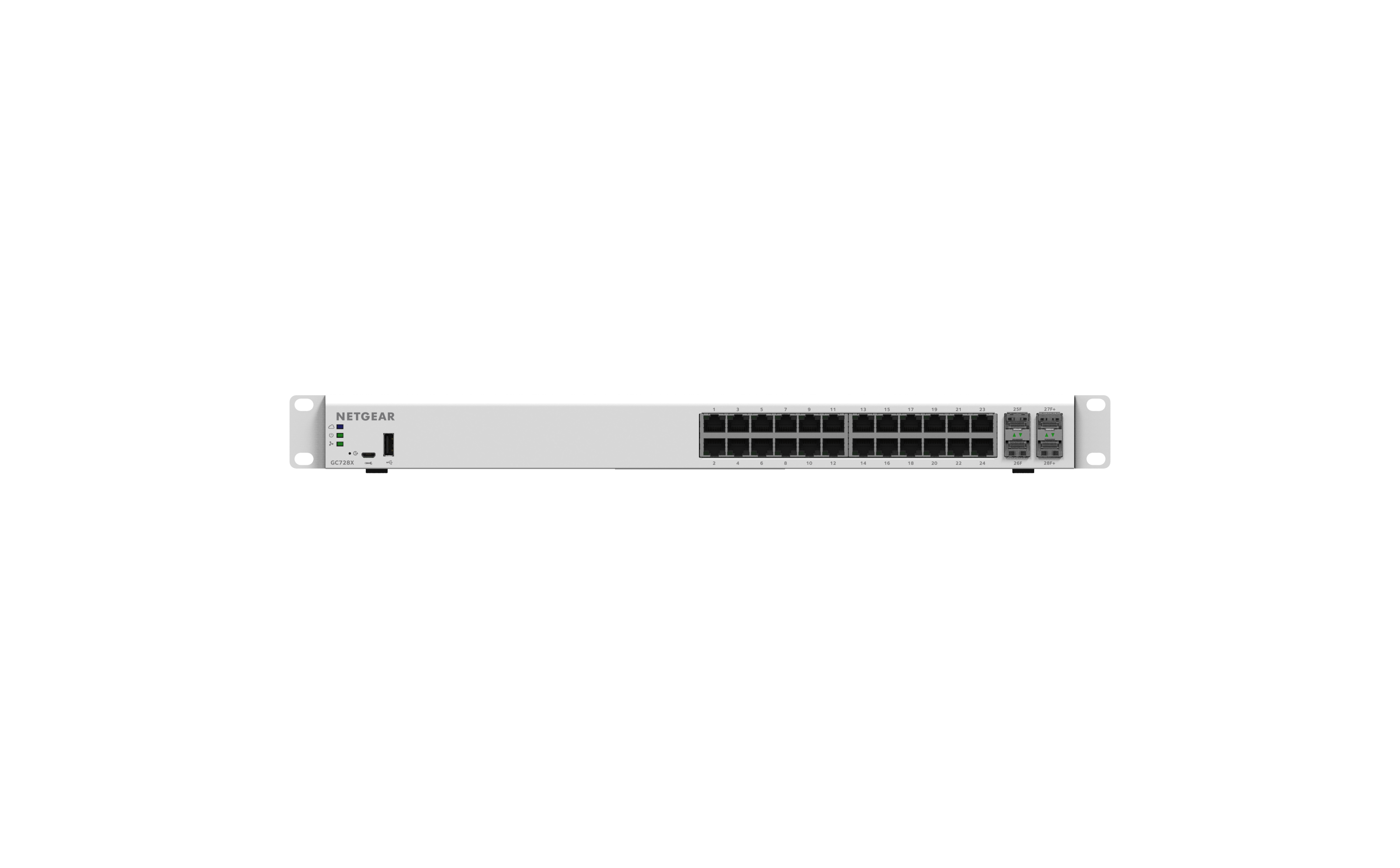 Insight Managed 24-Port Gigabit Smart Cloud Switch with 2 SFP and 2 SFP+ Fiber Ports