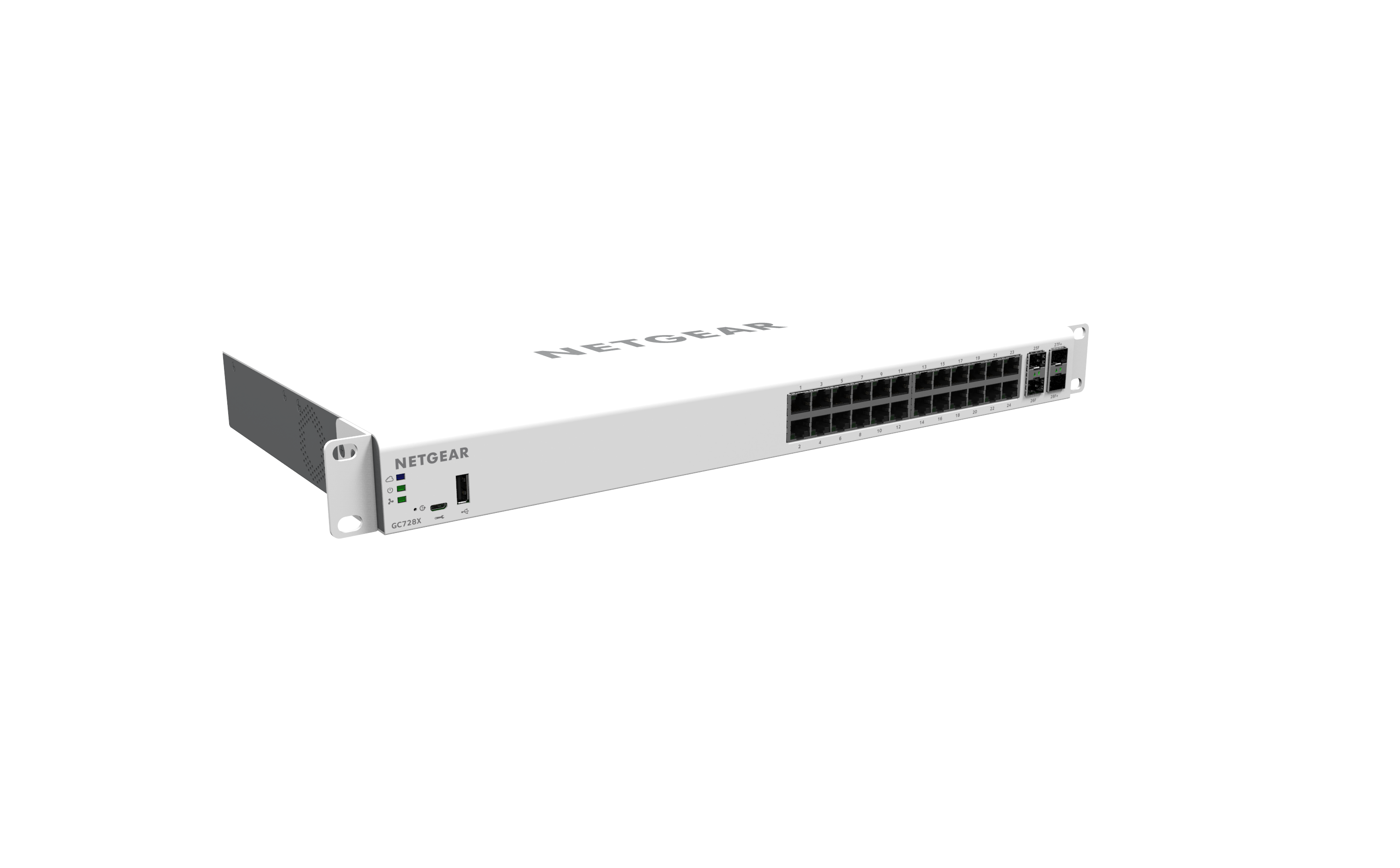 Insight Managed 24-Port Gigabit Smart Cloud Switch with 2 SFP and 2 SFP+ Fiber Ports