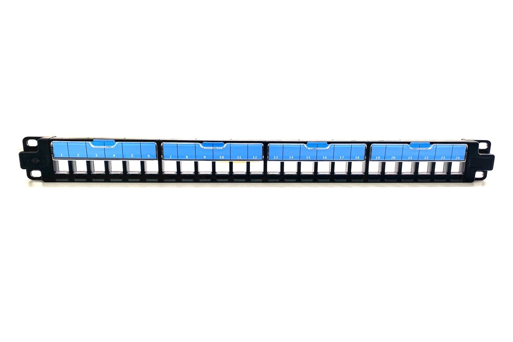 Blank Vertical Patch panel 24Ports