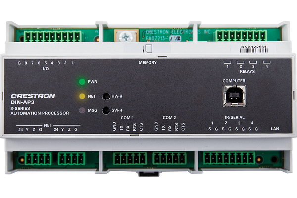 Crestron DIN Rail 3-Series Automation Processor